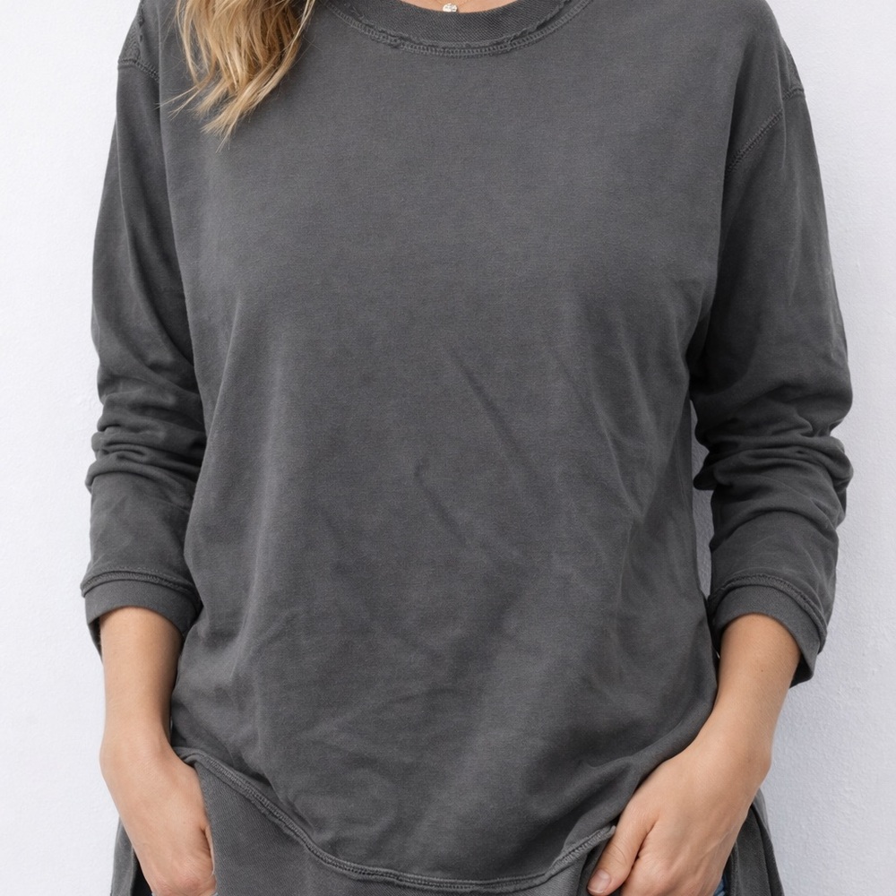 Wishlist Charcoal Long Sleeve Top